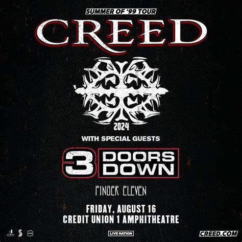 creed 3 doors down concert